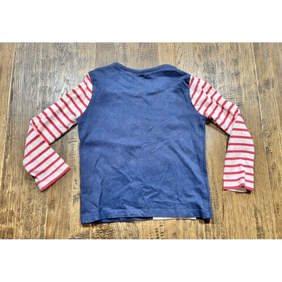 HSA Mini Boden Astronaut Appliqué Long Sleeve Tee 2-3y - Picture 5 of 6